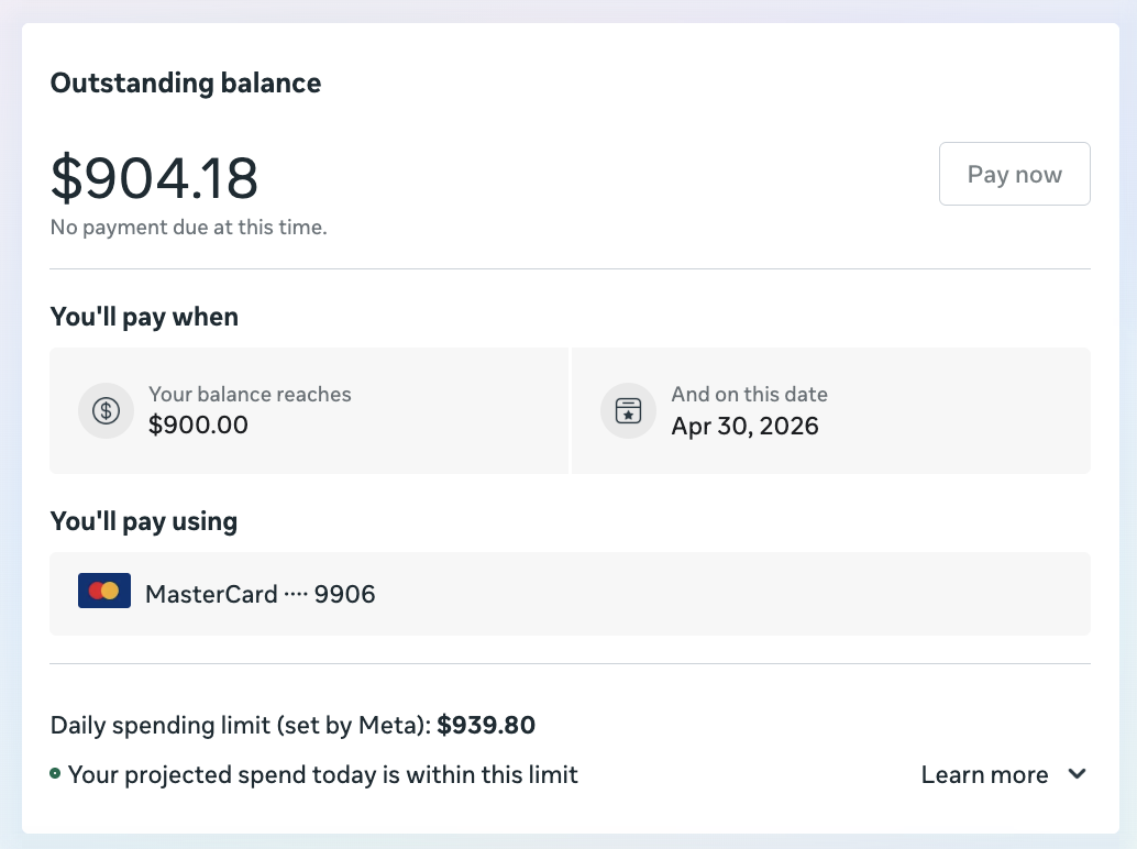 Customer account proof